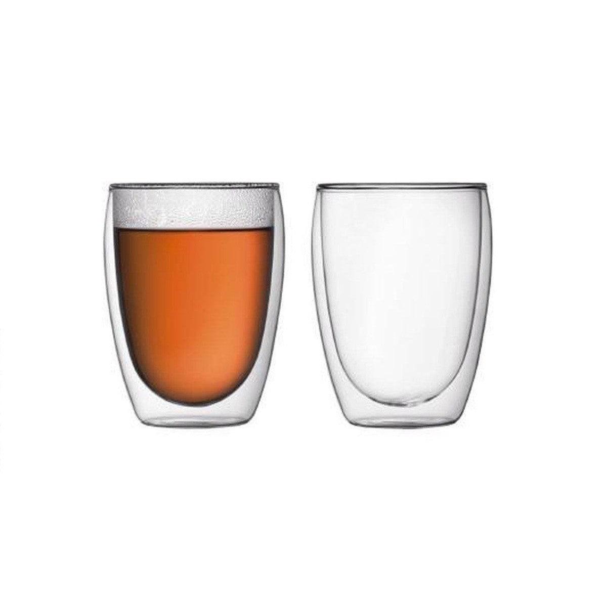 Glasrijk® Dubbelwandige glazen - koffieglazen - theeglazen - 350ml - 2 stuks-Dubbelwandige glazen-Glasrijk-Glasrijk
