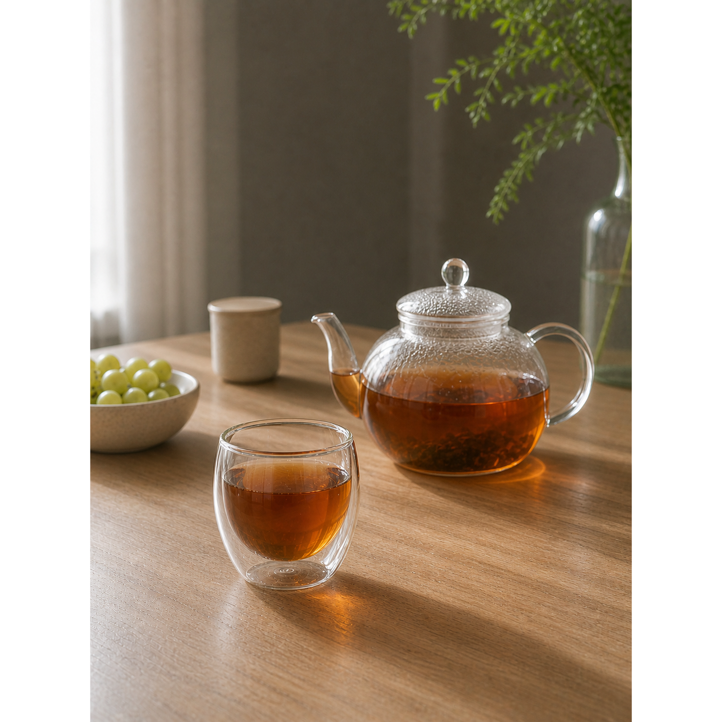 Glasrijk® Dubbelwandige glazen - koffieglazen - theeglazen - 250ml - 6 stuks