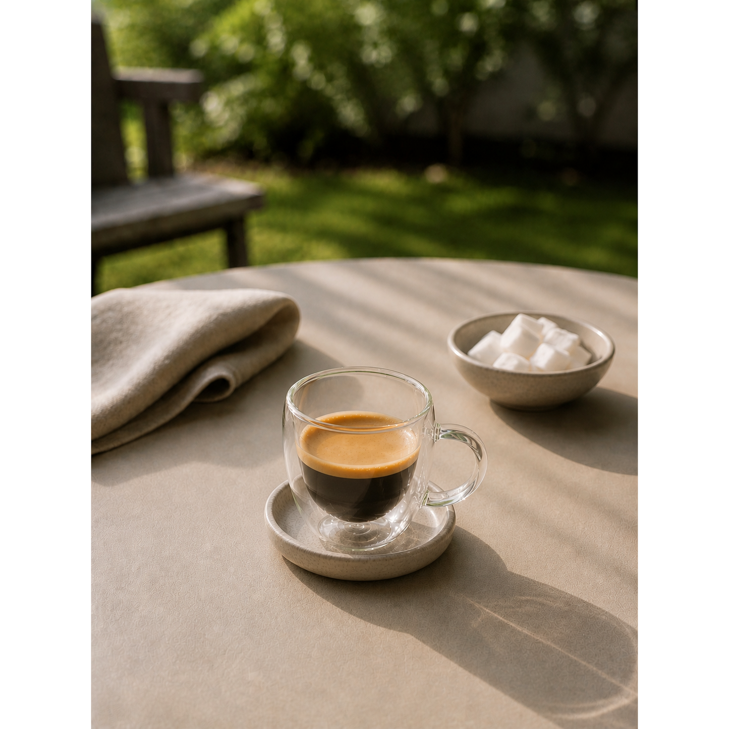 Glasrijk® Dubbelwandige espresso glazen - 80ml - 4 stuks