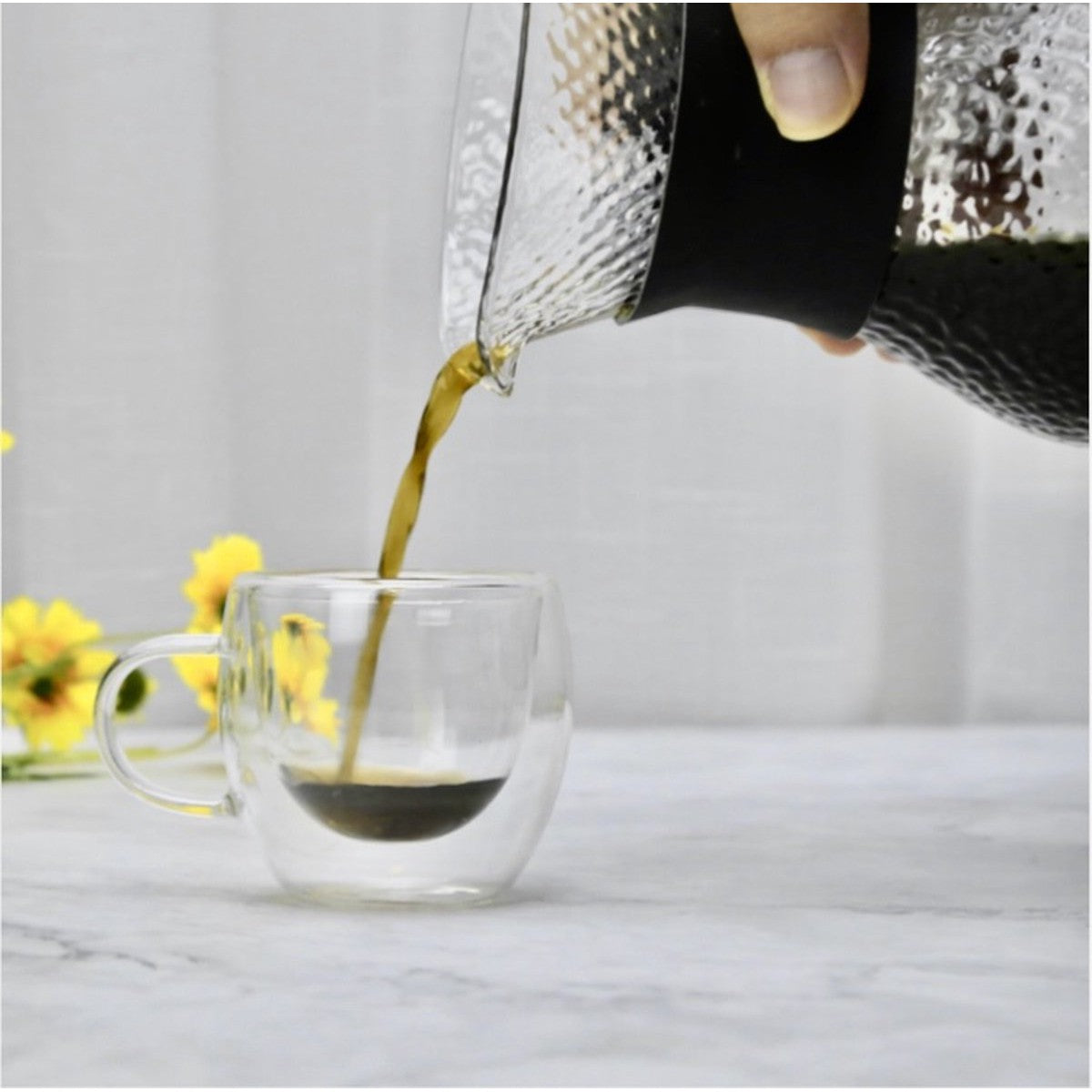 Glasrijk® Dubbelwandige espresso glazen - 80ml - 6 stuks-Dubbelwandige glazen-Glasrijk-Glasrijk