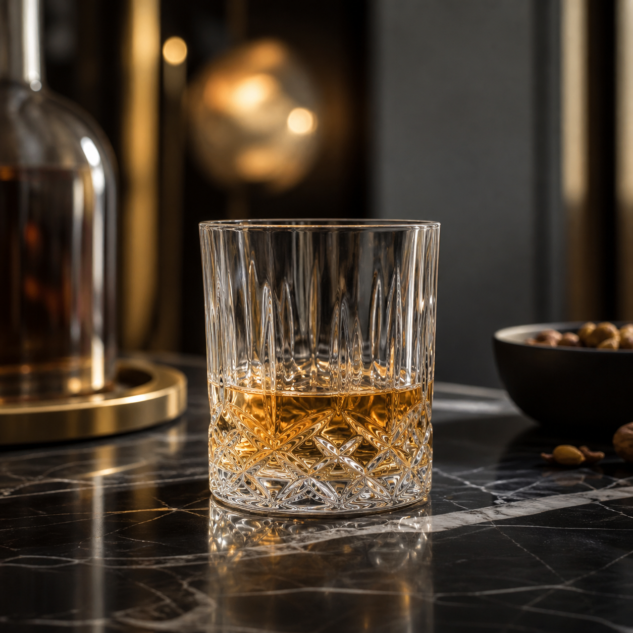 Glasrijk® - Whiskey glazen 310ml - set van 6