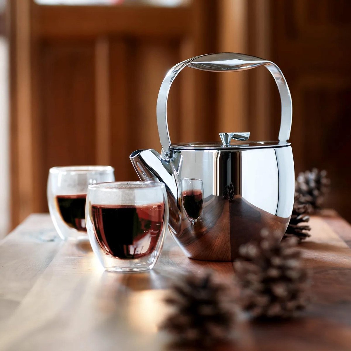 Glasrijk® Dubbelwandige glazen - koffieglazen - theeglazen - 250ml - 4 stuks-Dubbelwandige glazen-Glasrijk-Glasrijk