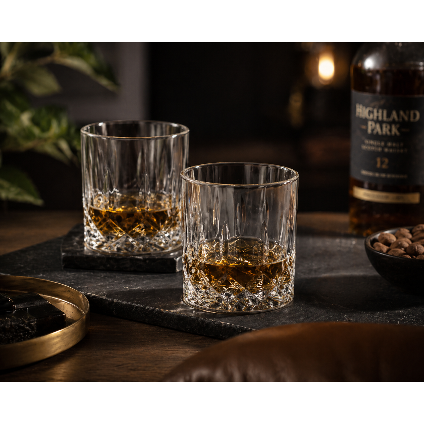 Glasrijk® - Whiskey glazen 310ml - set van 6