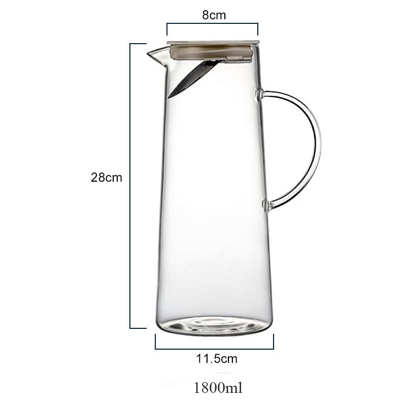 Glasrijk® Karaf 1.8L-Enkelwandige glazen-Glasrijk-Glasrijk